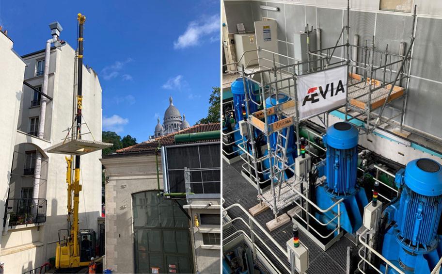 Ævia has modernized the water facilities in the Montmartre district of Paris
