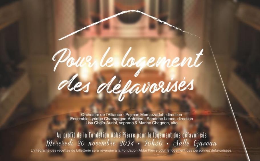 Eiffage Construction, mécène du concert de la 45ème édition des Saisons de la Solidarité pour le logement des défavorisés
