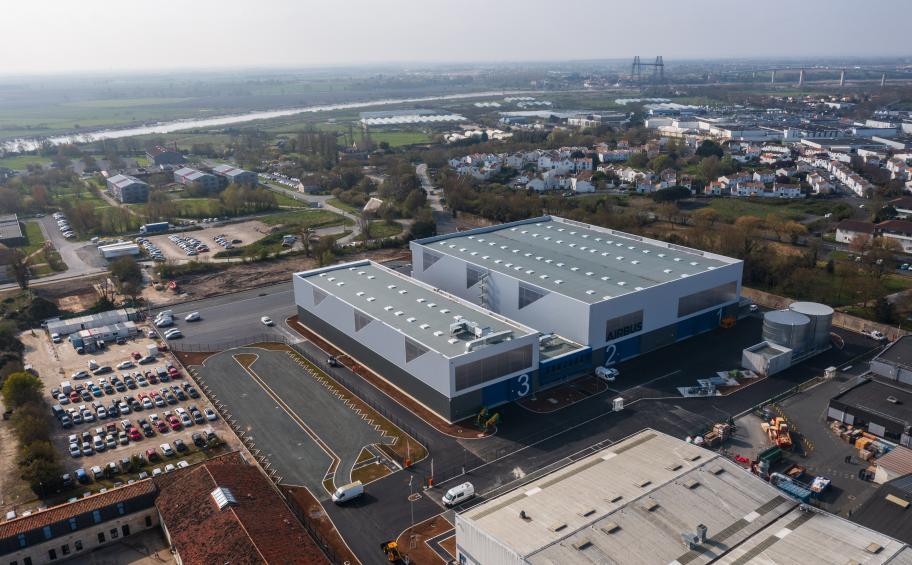 Défi relevé : trois halls réalisés en 2 ans pour accompagner la croissance d’Airbus Atlantic !