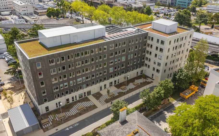 Labellisation BBCA niveau Excellent pour le bâtiment Direction Pôle Santé Publique du CHU de Rennes !