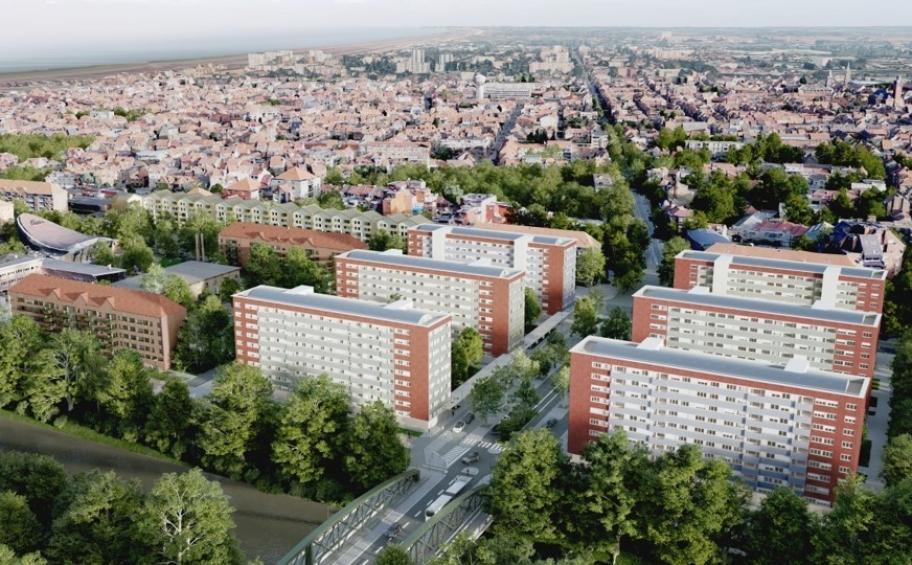 Eiffage wins in consortium the contract for the renovation  of 569 social housing units in Dunkirk