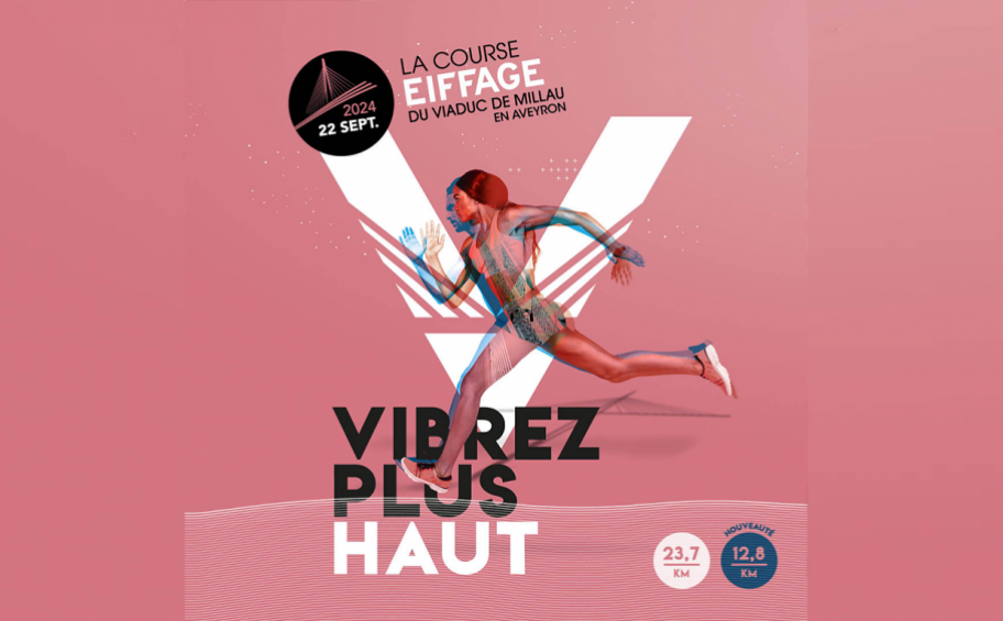 Kick-off of the Eiffage Millau Viaduct Race in Aveyron, on September 22, 2024