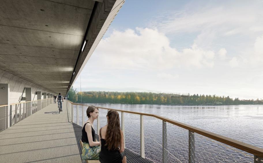 Eiffage Génie Civil et Ævia participent à la construction de la nouvelle passerelle François Mitterrand, à Bordeaux (33)