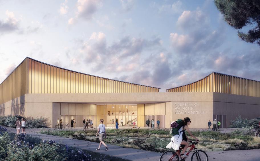 A Magnanville (78), Eiffage Construction Yvelines remporte un nouveau projet sportif !