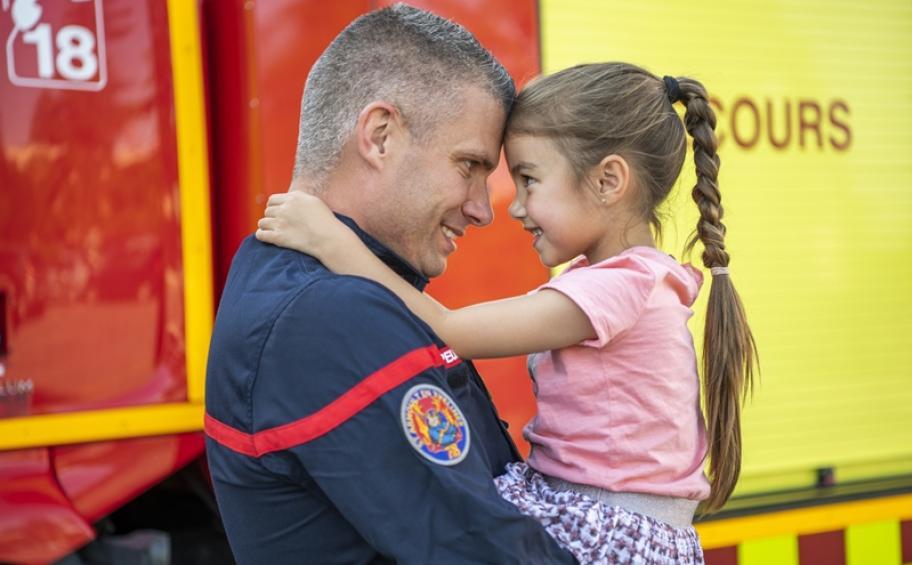 La course Eiffage du viaduc de Millau en Aveyron soutient l'œuvre des pupilles des sapeurs-pompiers