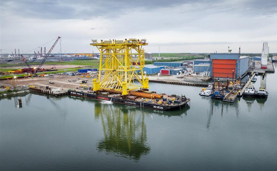 Smulders to manufacture the electrical substation foundations for Normandy’s  future Centre Manche 1 and Centre Manche 2 offshore wind farms