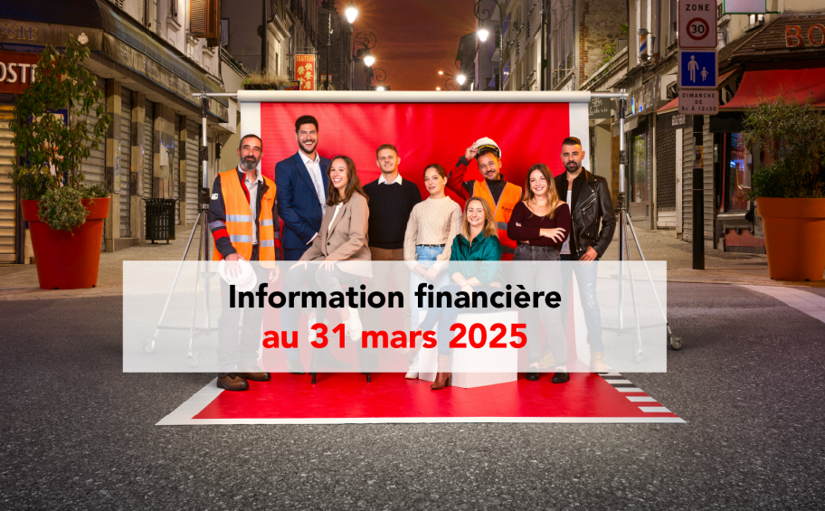 Financial information at 31 March 2025