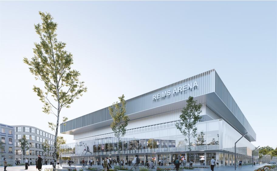 Eiffage désigné candidat pressenti pour la concession  de la grande salle évènementielle de Reims