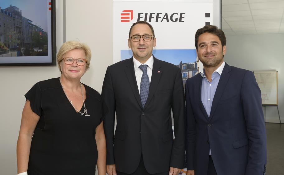 Eiffage Route Nord Est s’installe à Reims