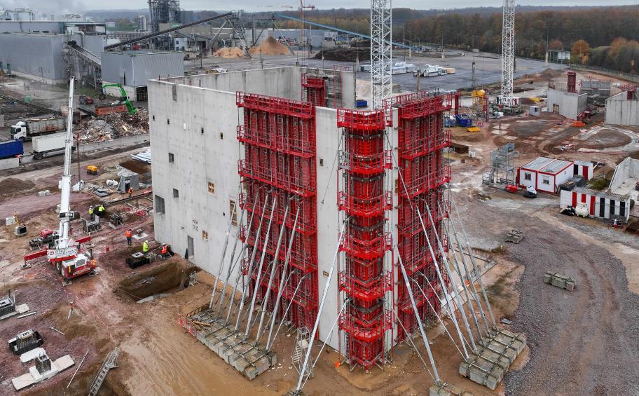 Eiffage Construction builds the largest biomass cogeneration unit in France (88)