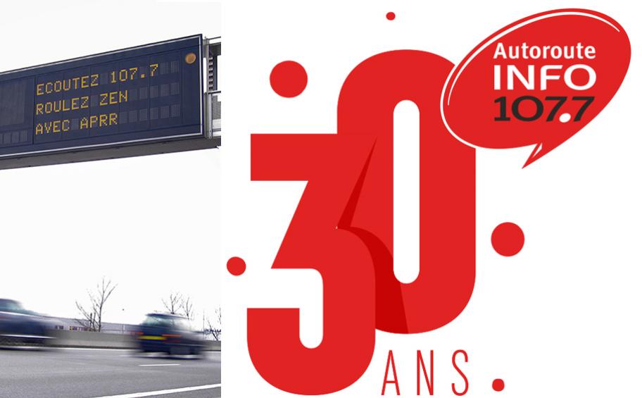 Autoroute INFO has just celebrated 30 years on the airwaves!