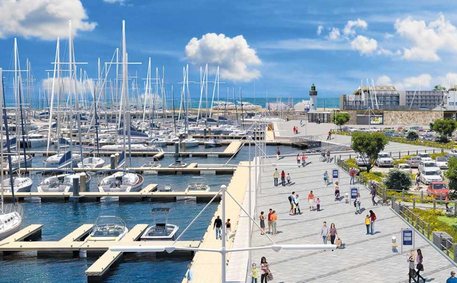 ETMF win the Port Haliguen development contract in Quiberon