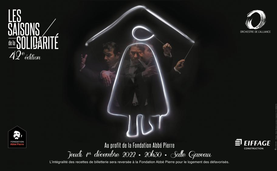 Eiffage Construction, sponsor of the 42nd edition of the Seasons of Solidarity, in aid of the Fondation Abbé Pierre