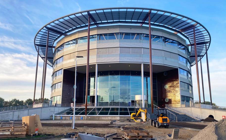 Un bâtiment rénové pour la police hollandaise