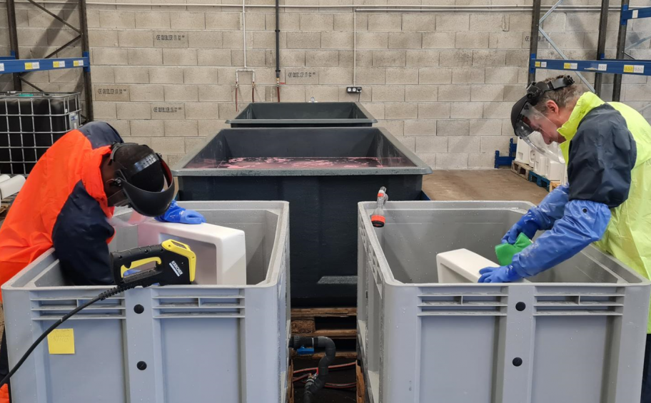 Cycle Up, Eiffage Construction, Demcy and ITEM create a workshop for reconditioning deconstruction materials in the Lyon area