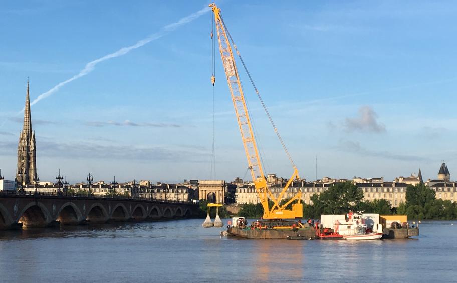 ETMF begins reinforcement work on Bordeaux stone bridge