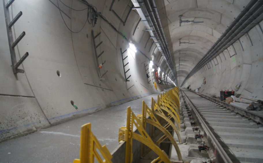 Eiffage Rail a achevé le bétonnage de voie sur la Ligne 16 du Grand Paris Express