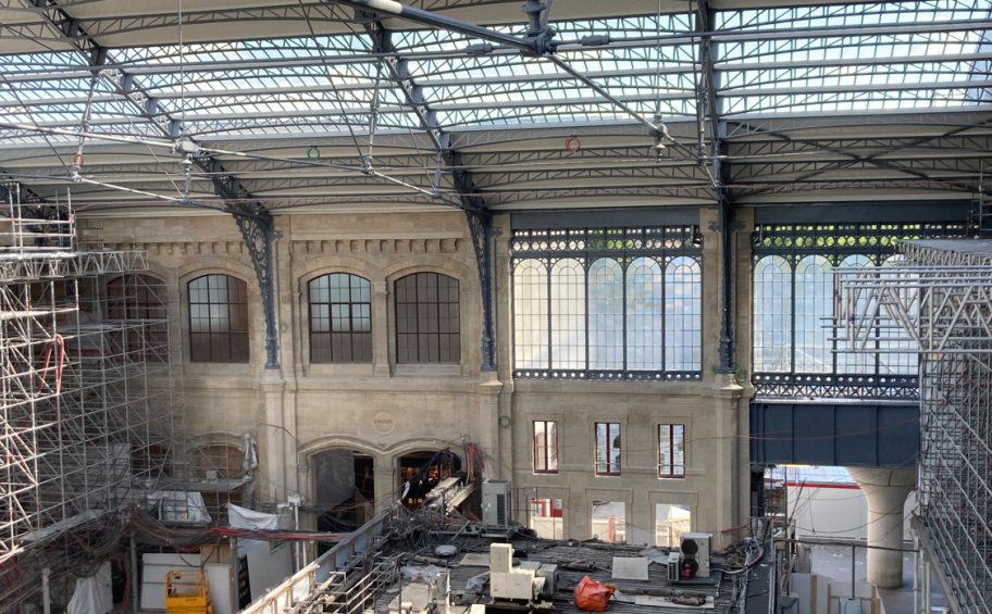 La Gare d’Austerlitz retrouve sa superbe d’antan grâce à nos équipes Pradeau Morin