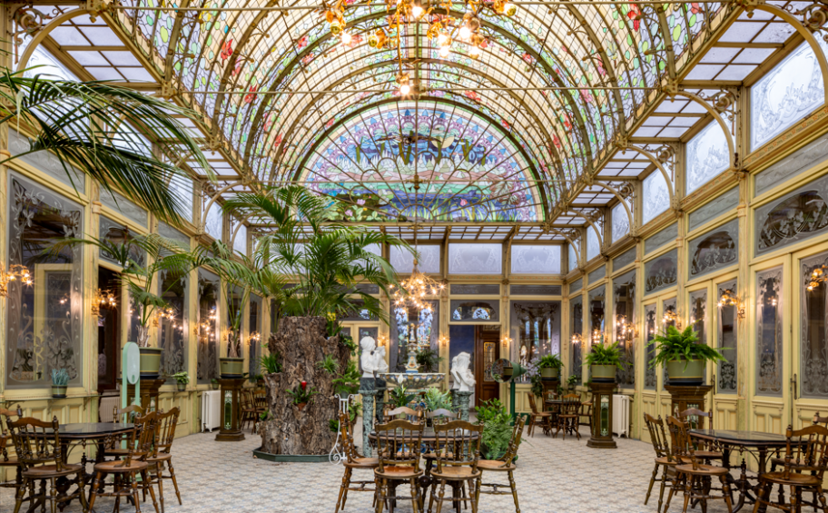 Eiffage Benelux, filiale d'Eiffage Construction, livre le jardin d’hiver de l’institut des Ursulines, un joyau d’Art nouveau !