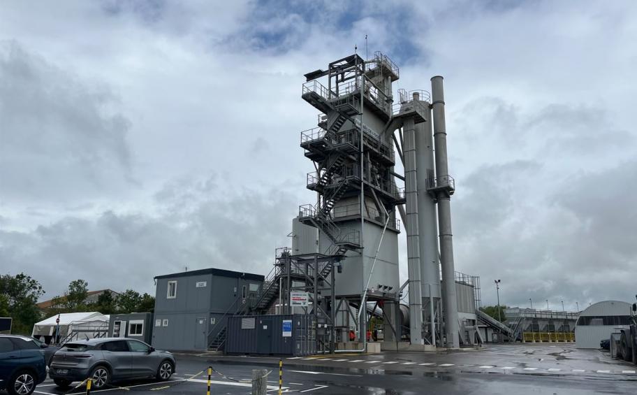 A new asphalt plant in Estrées-Saint-Denis (60) for the Matériaux Enrobés de l’Oise teams