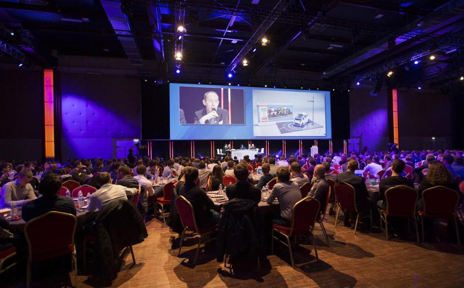 The 2016 Carrefour des Jeunes forum attracted nearly 800 young managers from five different countries