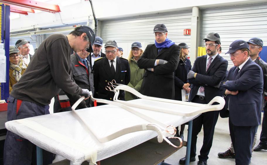 Le ministre Olivier Becht salue l'exemplarité de Clemessy Motors en décarbonation