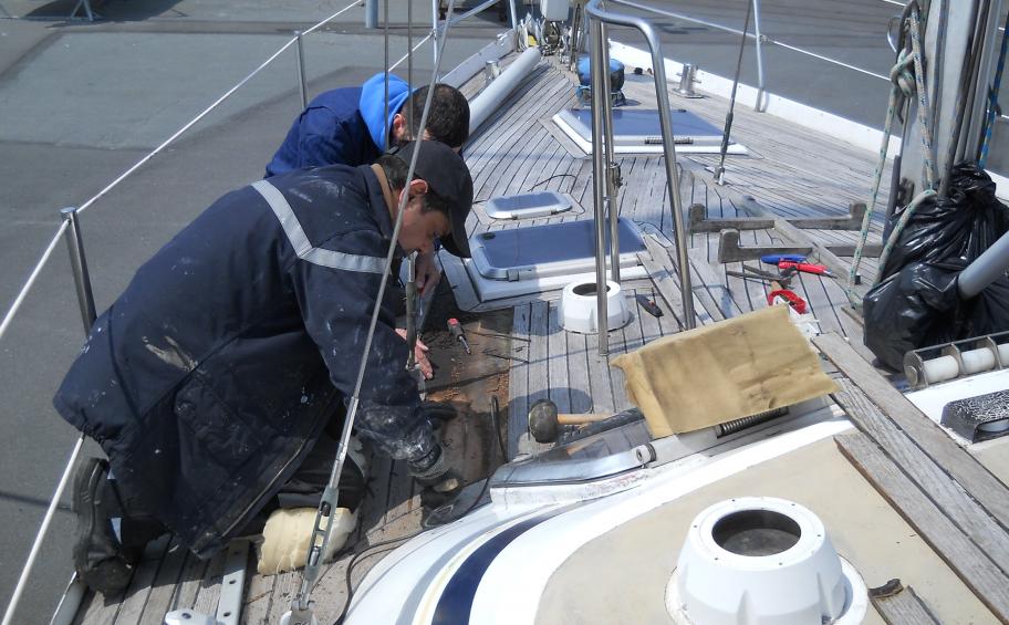 Eiffage Foundation: maritime heritage conservation and professional integration for people in difficulty in Le Havre