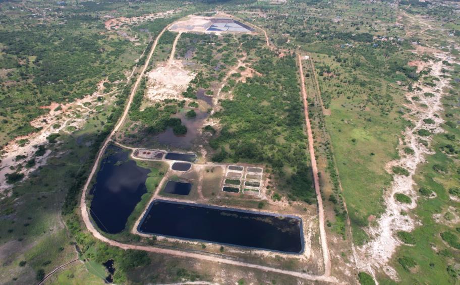 Direction Togo on an exemplary waste treatment site