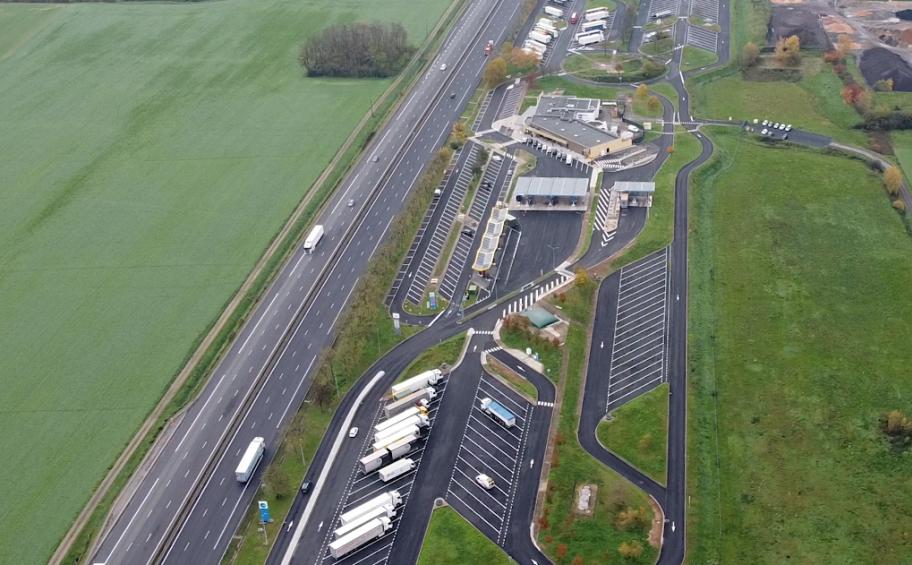 Les autoroutes APRR innovent avec des enrobés au bilan carbone neutre