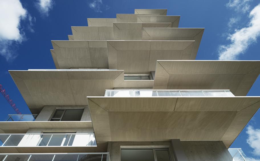 Eiffage Construction livre « Lignes » à Colombes, une résidence au design contemporain et affirmé, véritable challenge technique pour nos équipes