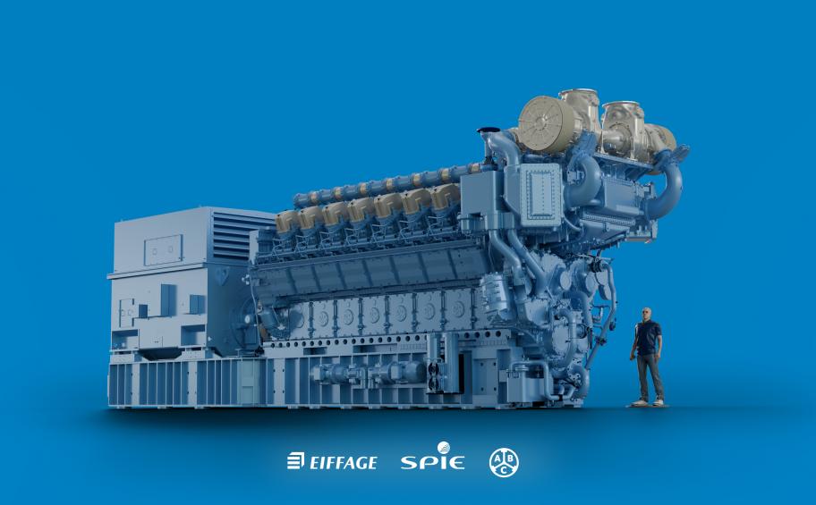 Eiffage, SPIE Nucléaire and ABC secured in consortium  the contract for the main diesel backup generators  for the projects of six EPR2-type nuclear reactors