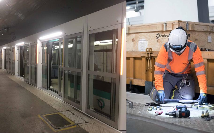 Eiffage Énergie Systèmes contribue à l’automatisation de la ligne de métro 4 à Paris