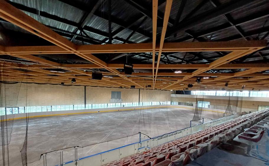 À Sin-le-Noble (59), Terceo participe à la construction de la patinoire Polarys pour Douaisis Agglo