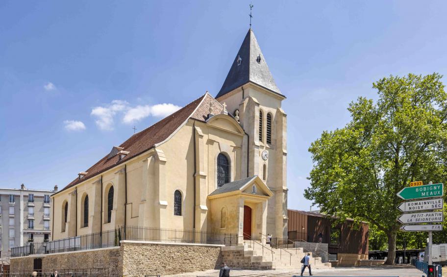 L’Église Saint-Germain-L’Auxerrois de Pantin, classée monument historique, restaurée par nos équipes Pradeau Morin Monuments Historiques (93)
