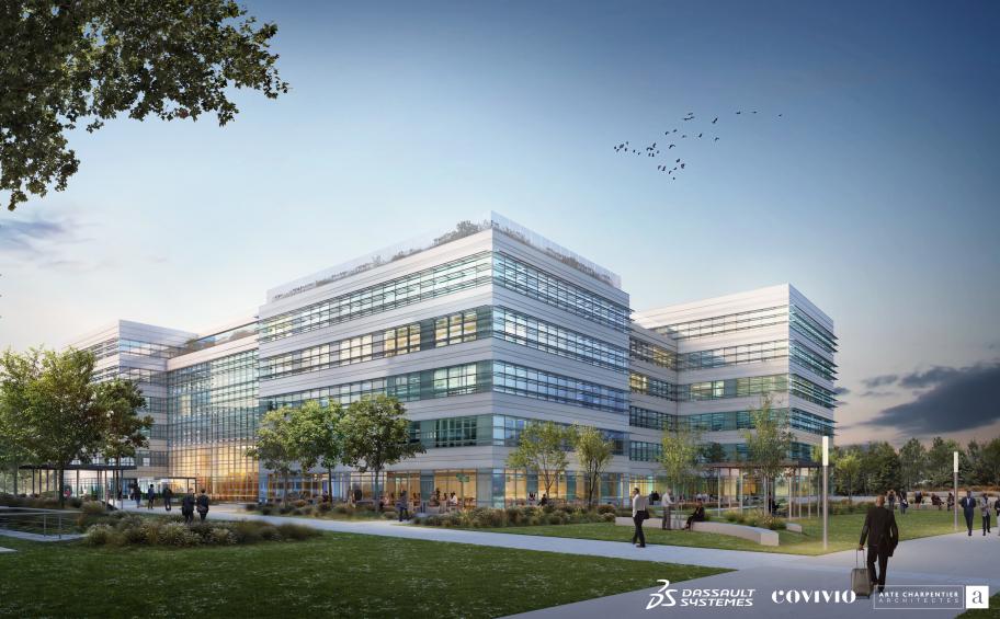 Eiffage wins the contract for the Dassault Systèmes Campus in Vélizy-Villacoublay