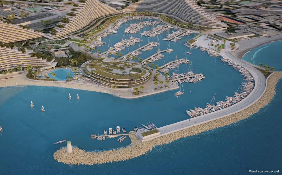 Eiffage, la Banque des Territoires et Sodeports désignés lauréats de la concession du port de plaisance Marina Baie des Anges de Villeneuve-Loubet