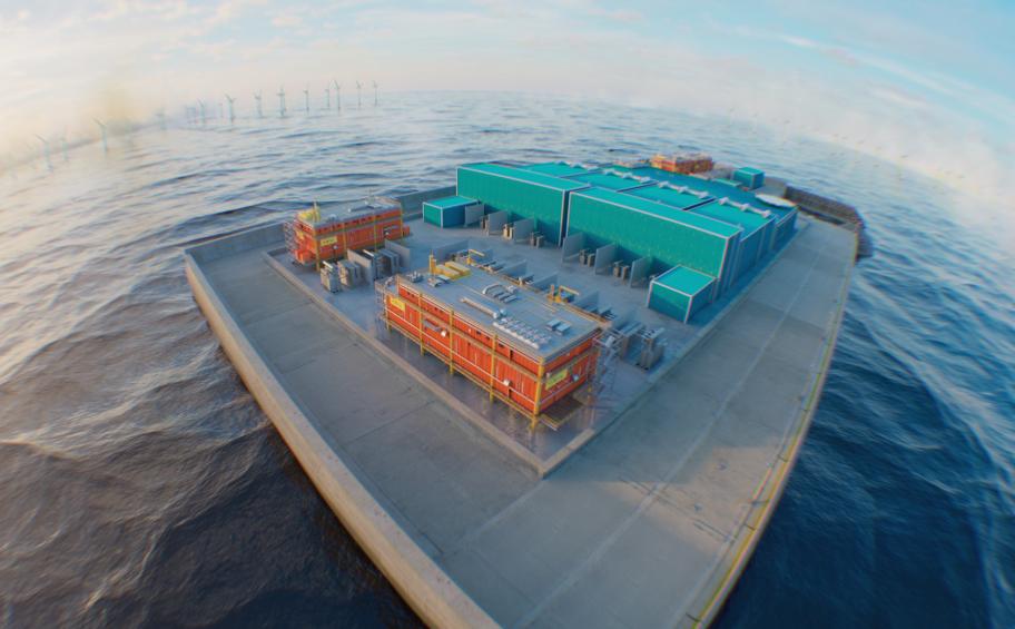 Eiffage consortium wins the contract to build four electrical substations off the coast of Belgium for the world’s first artificial energy island