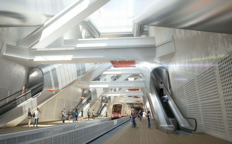 Eiffage remporte en groupement le contrat de réalisation des courants forts et courants faibles du RER E vers l’ouest (Eole)