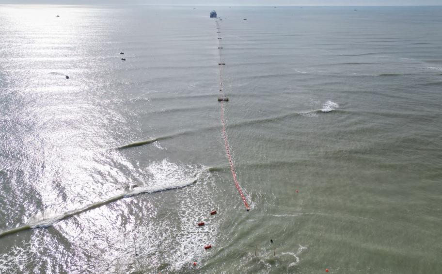 ETMF a achevé le tirage à terre des câbles d’export du futur parc éolien des îles d’Yeu et de Noirmoutier