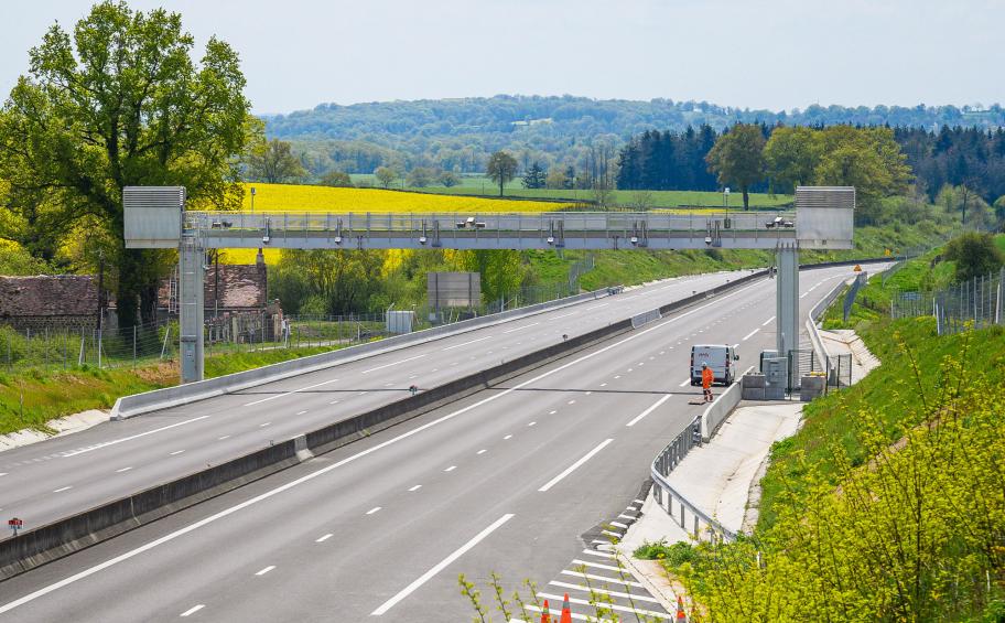 A79 : ouverture de la première autoroute à péage en flux libre en France