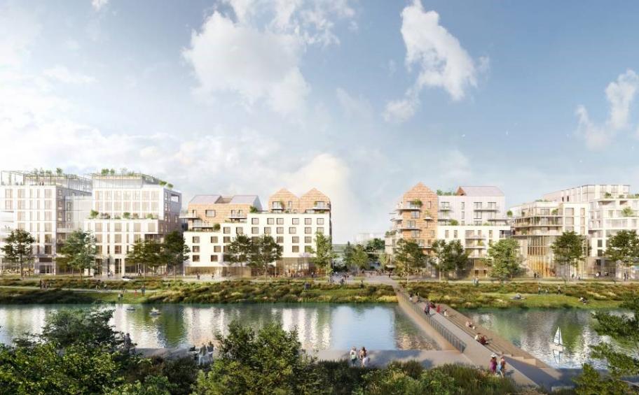 Eiffage Construction wins the contract for a 20,000 sq. m. eco-designed property programme called Gaïa (76)