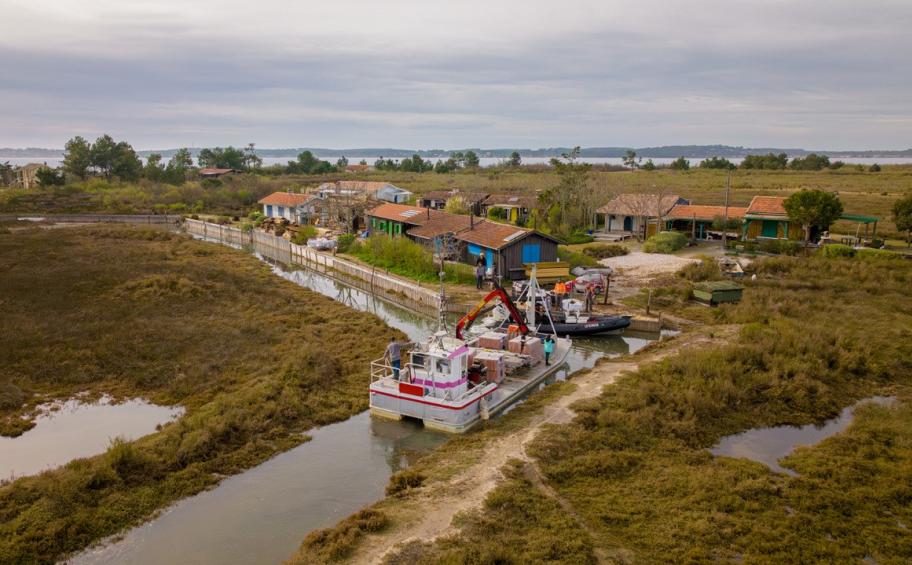 Échappée belle sur l'île aux Oiseaux pour nos équipes Travaux & Services