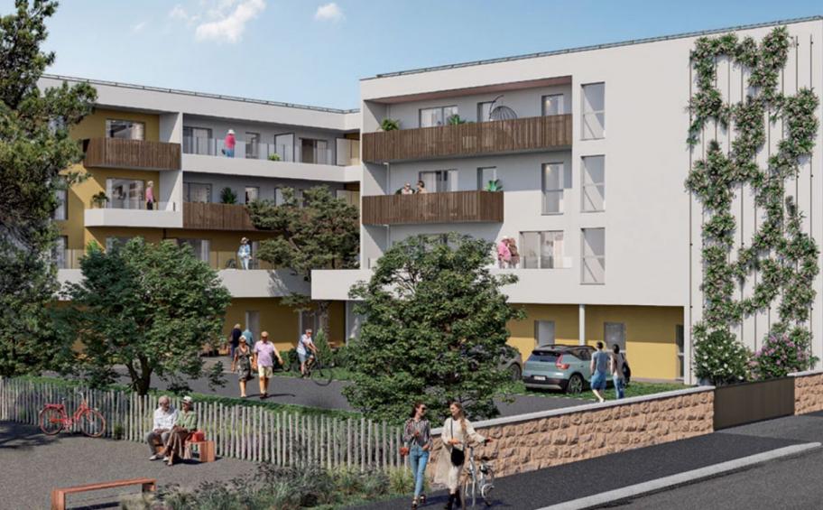 Eiffage Construction wins the contract for a new 96-unit "Les Girandières" senior citizens' residence in Plérin (22)