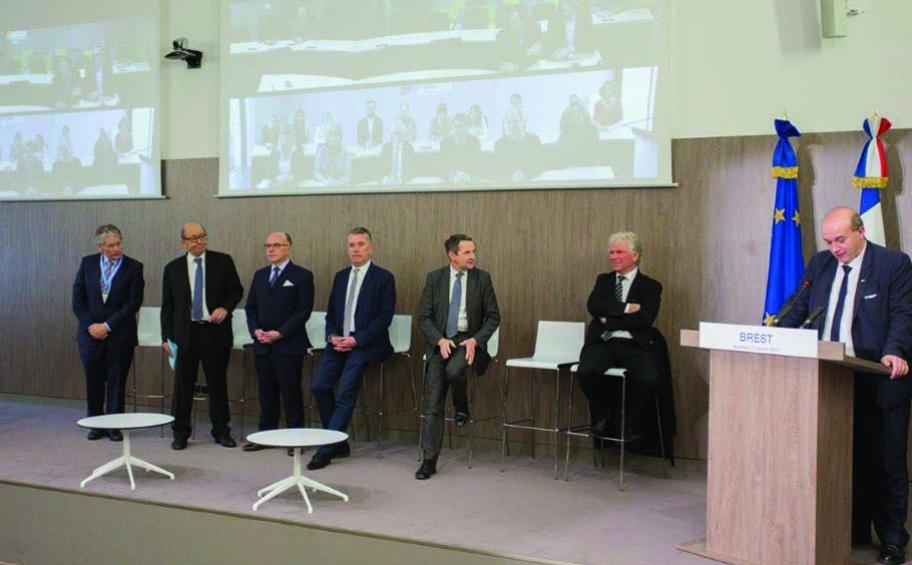 Inauguration du C@mpus numérique de Bretagne, un ouvrage unique en Europe !