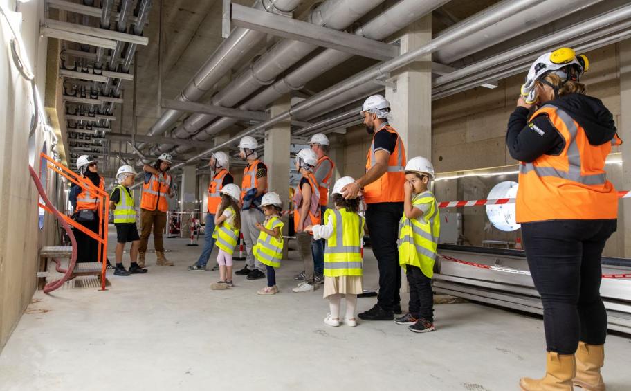 Opération « Visite mon chantier » à Achères (78)