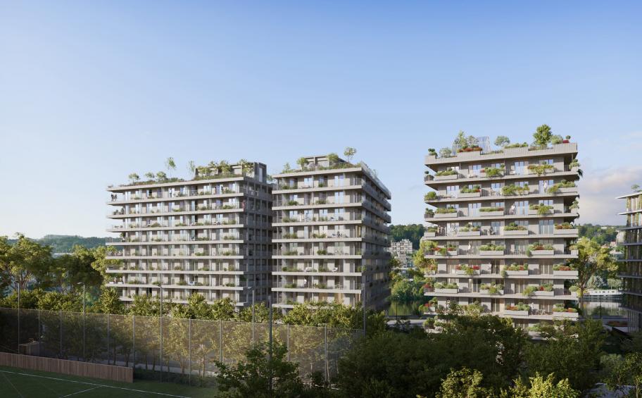 Eiffage Immobilier et BNP Paribas Immobilier Promotion lancent la commercialisation du programme résidentiel Highlife à Boulogne-Billancourt