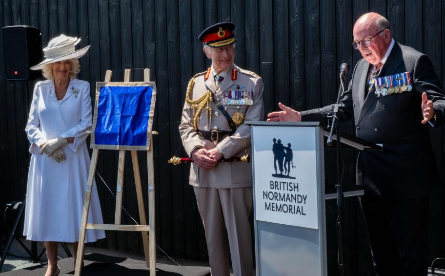 The Winston Churchill Center inaugurated by King Charles III in Ver-sur-Mer (14)