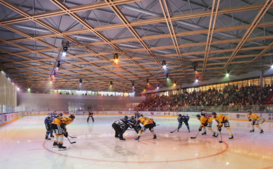 Eiffage Énergie Systèmes contributes its expertise to the design of an eco-friendly ice rink complex