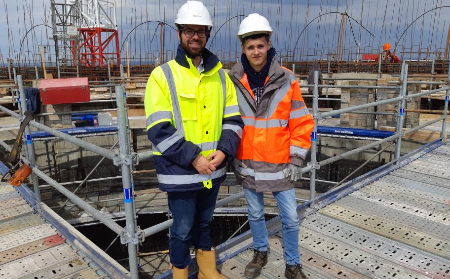 Eiffage Foundation: an Eiffage employee and a student share their views on a successful mentoring experience