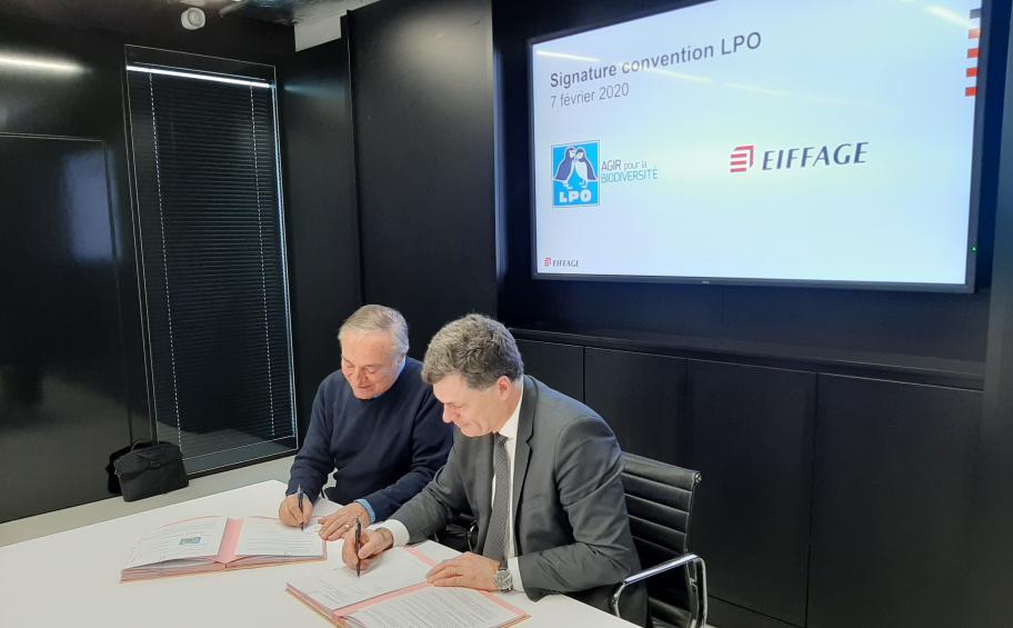 Eiffage is committed to the Ligue pour la protection des oiseaux (LPO) to help preserve biodiversity through a three-year sponsorship deal